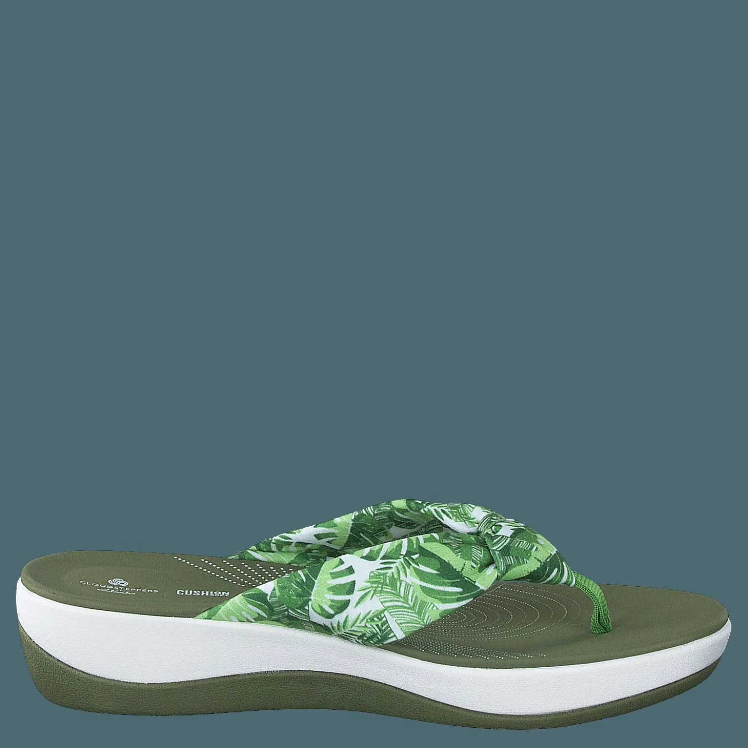 Clarks Arla Glison White Interest Grön Sale