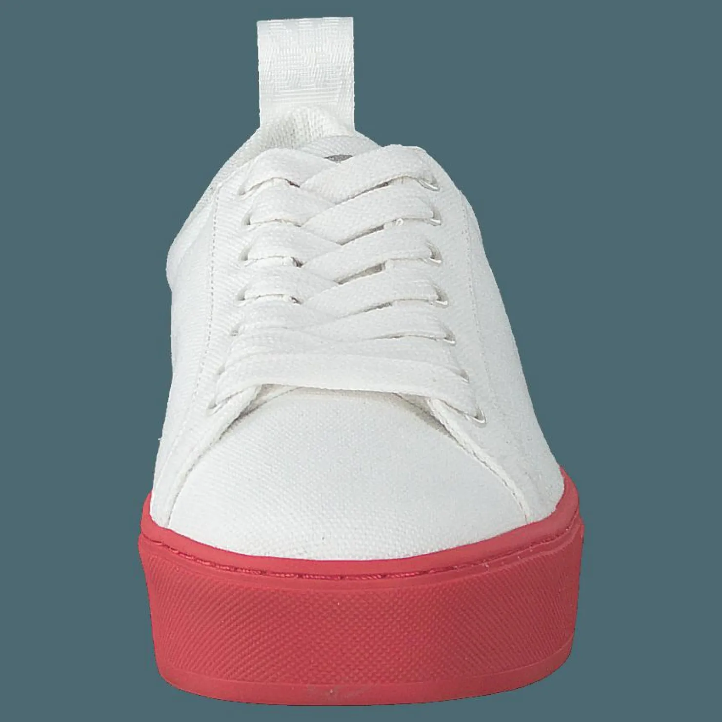 Svea Arlo Three Antique White, Red Outsole Vit Best