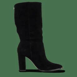 Lauren Ralph Lauren Artizan II Suede Boot Black Hot