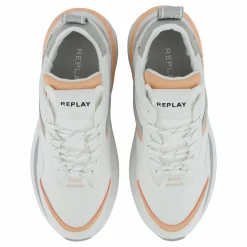 Replay Athena Run White Orange Vit och Orange New