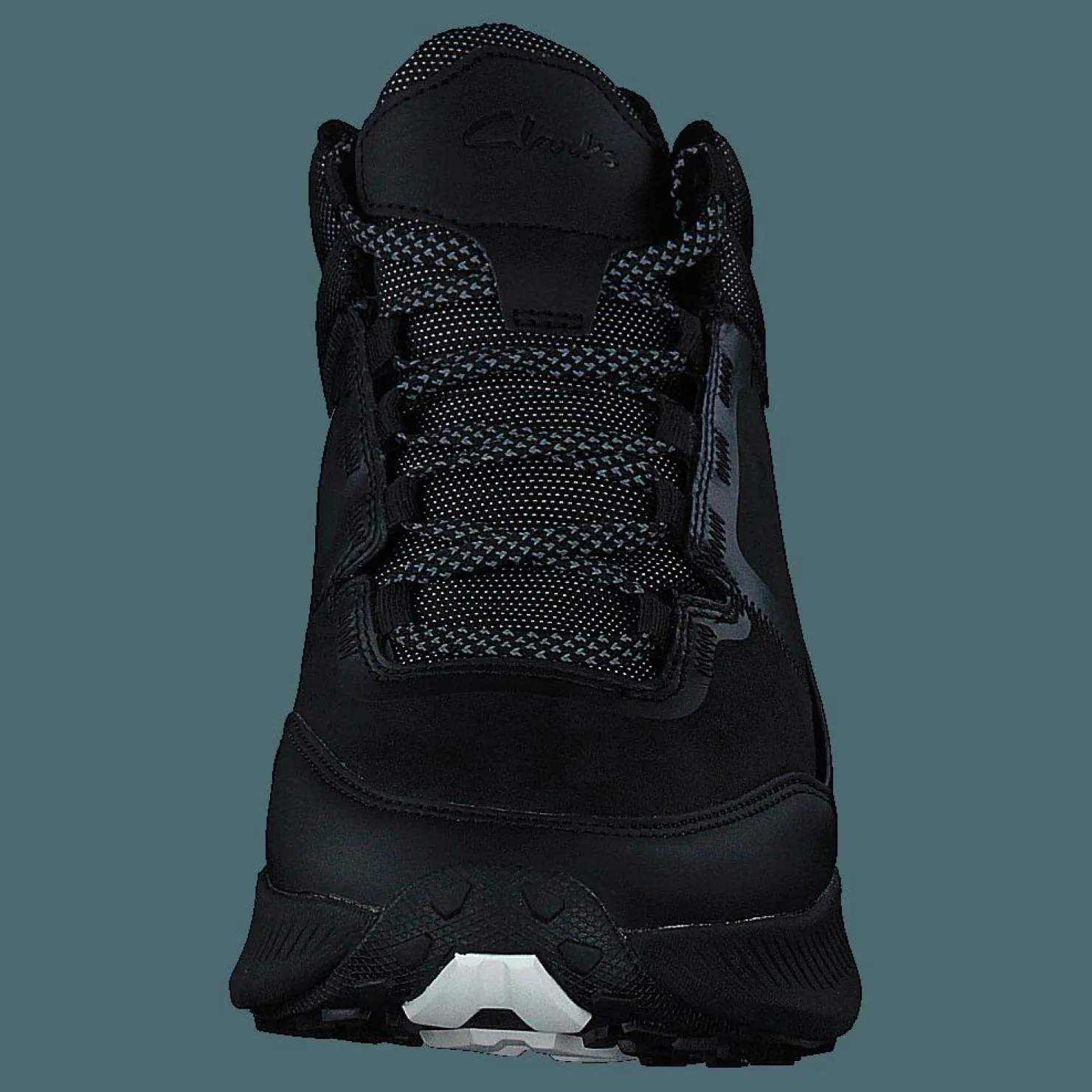Clarks Atl Trailup Wp Black Nubuck Svart Outlet
