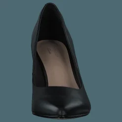 Clarks Aubrie Sun Black Leather Svart Clearance