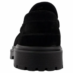 Playboy Footwear Austin Black Suede Svart Clearance