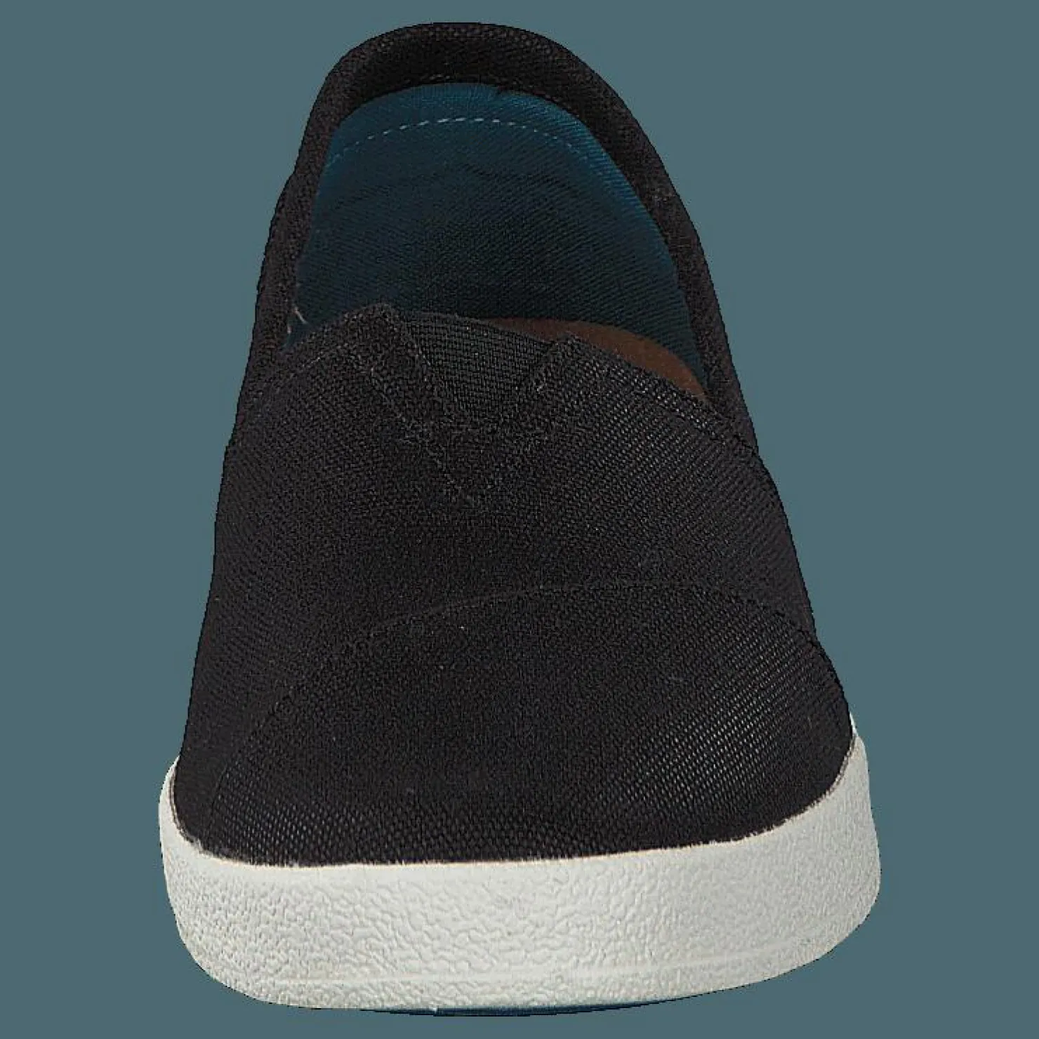 Toms Avlon Slip-On Black Coated Canvas Svart Outlet