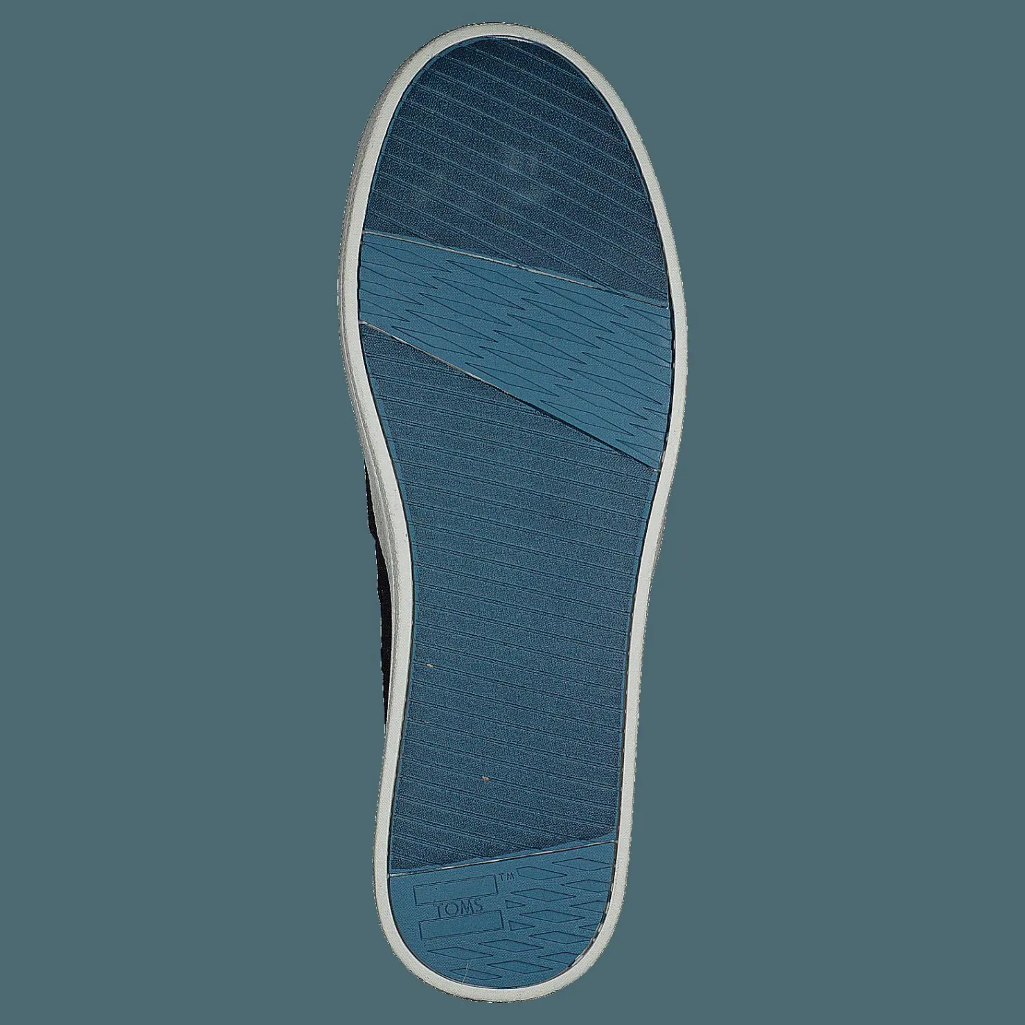 Toms Avlon Slip-On Black Coated Canvas Svart Outlet