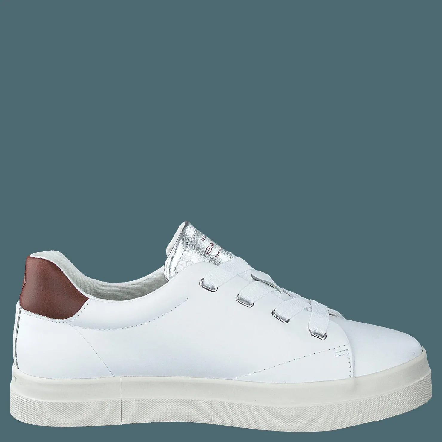Gant Avona Sneaker White/cognac/silver Vit Best