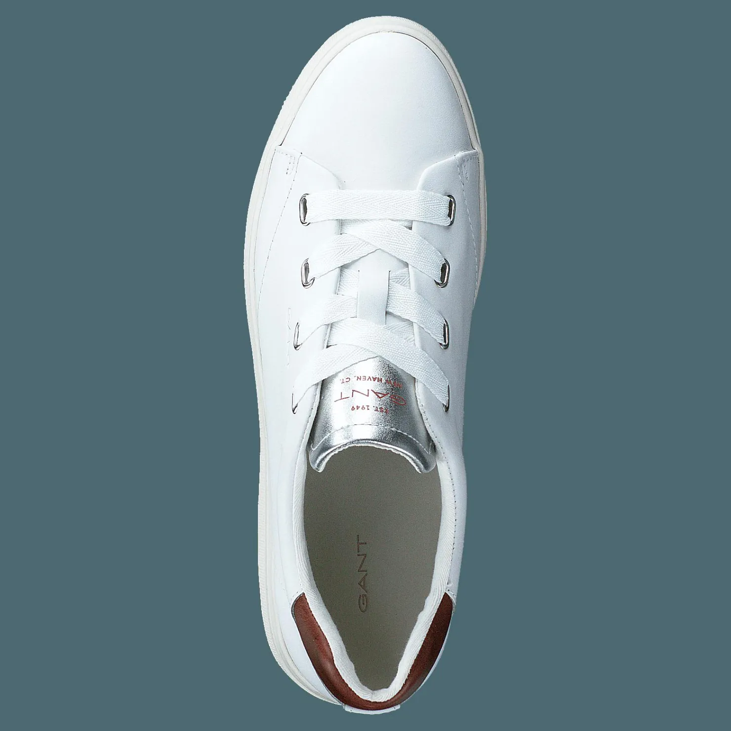 Gant Avona Sneaker White/cognac/silver Vit Best