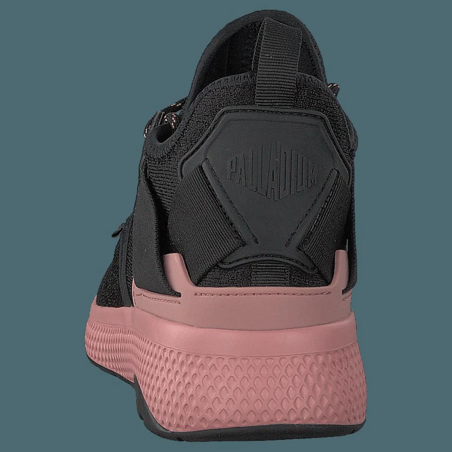 Palladium Ax_eon Lace Knit Black/Rose Tan Svart Outlet