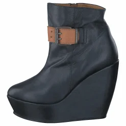 Minimarket Balder Black Leather Svart Outlet
