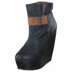 Minimarket Balder Black Leather Svart Outlet