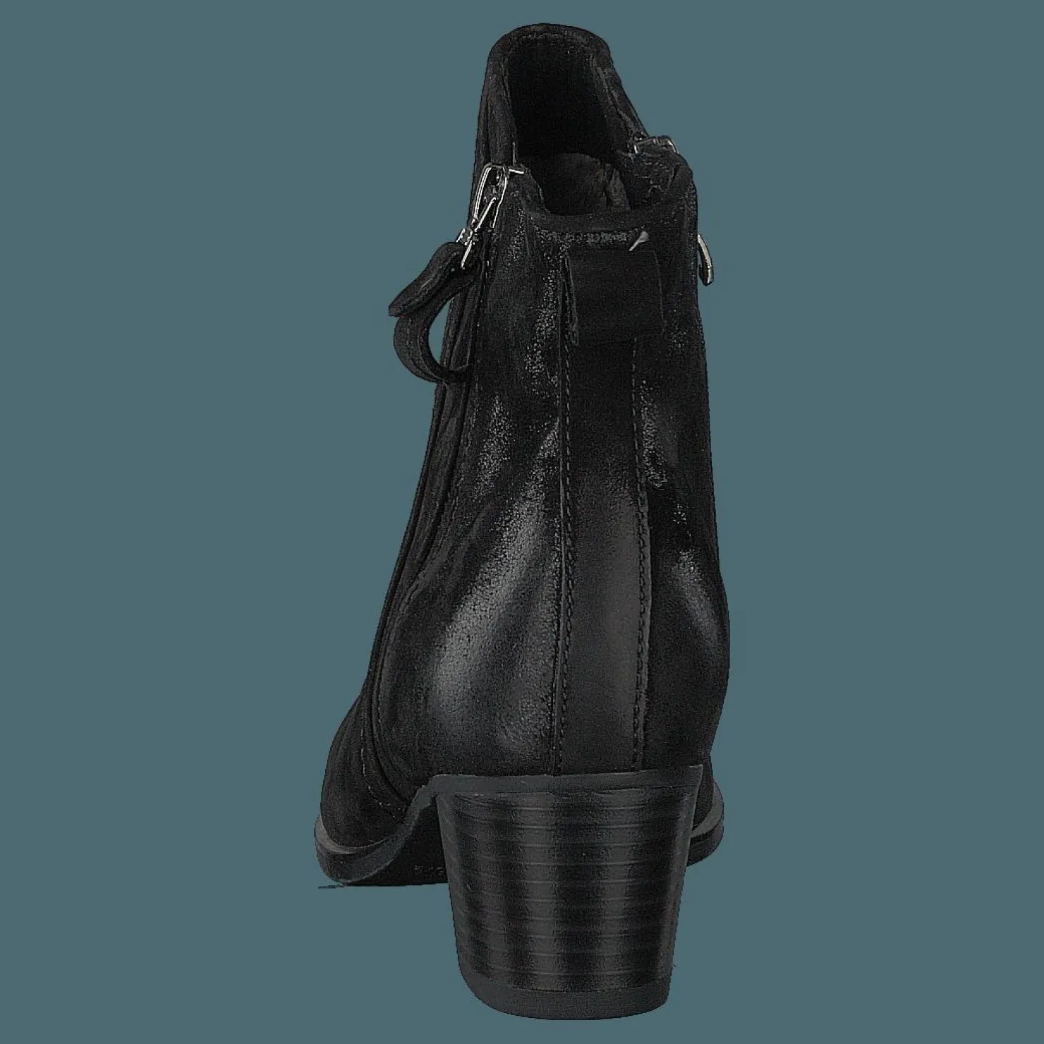 Caprice Balina Black Nubuc Comb Svart Clearance