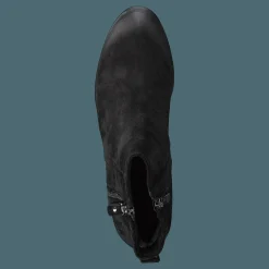 Caprice Balina Black Nubuc Comb Svart Clearance