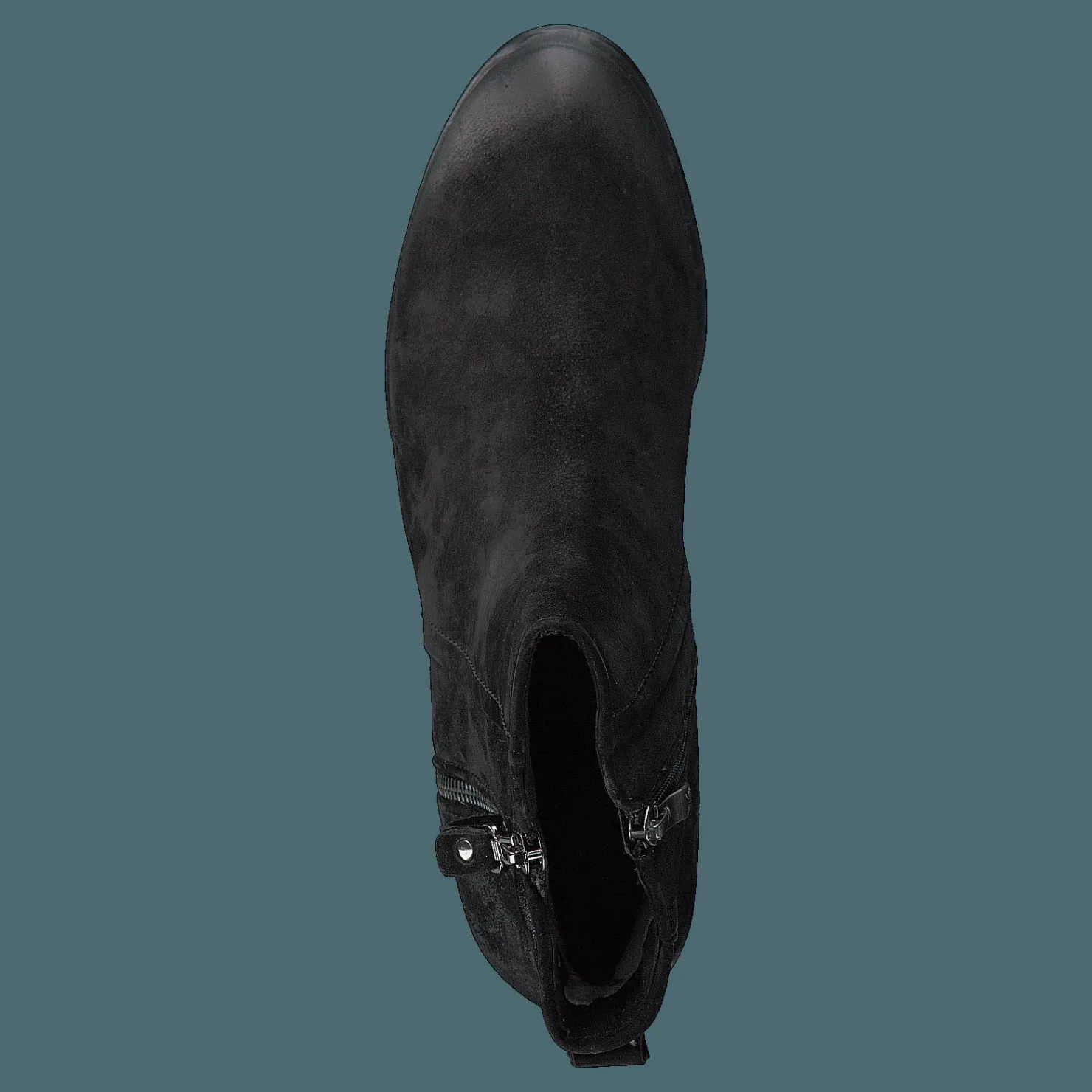 Caprice Balina Black Nubuc Comb Svart Clearance