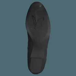 Caprice Balina Black Nubuc Comb Svart Clearance