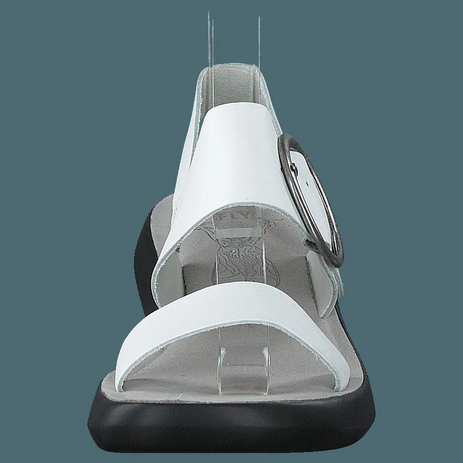 Fly London Bani739fly Bridle-offwhite Grå Clearance