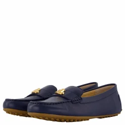 Lauren Ralph Lauren Barnsbury Nappa Leather Driver Refined Navy Blå Outlet