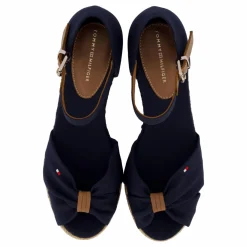 Tommy Hilfiger Basic Open Toe Mid Wedge Blå