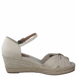 Tommy Hilfiger Basic Open Toe Mid Wedge Classic Beige Brun Best