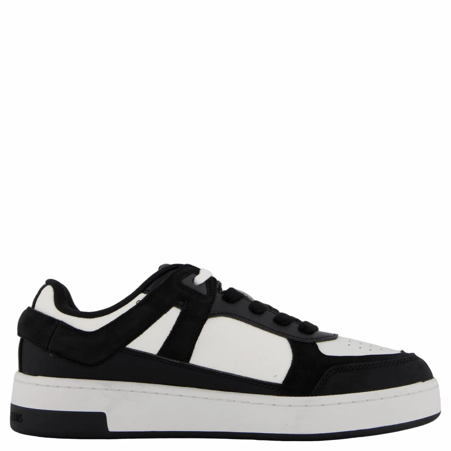 Calvin Klein Basket Cupsole Low Ml Mix Black/bright White Svart och Vit Best