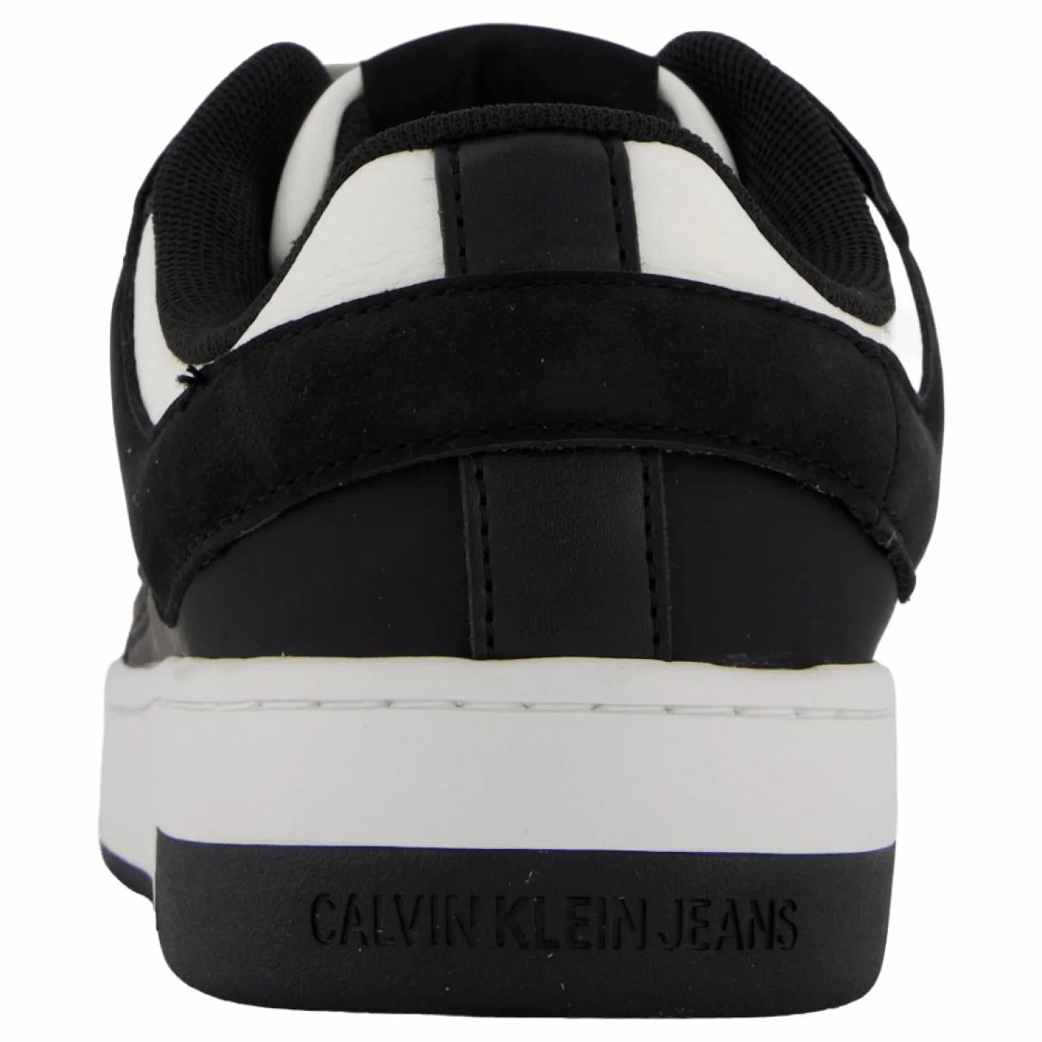 Calvin Klein Basket Cupsole Low Ml Mix Black/bright White Svart och Vit Best