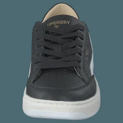 Superdry Basket Lux Low Trainer Black/white Svart Sale