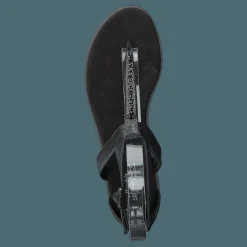 Clarks Bay Poppy Black Interest Svart Clearance