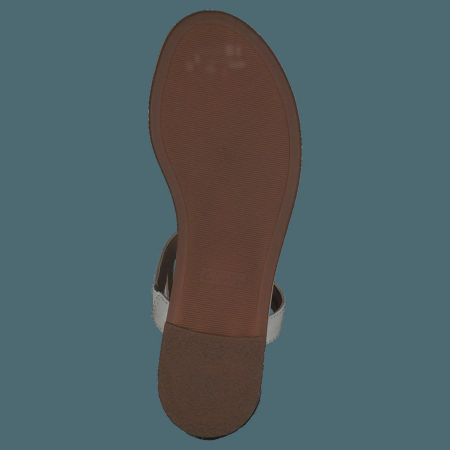 Clarks Bay Poppy White Silver Silver, Beige och Vit Online