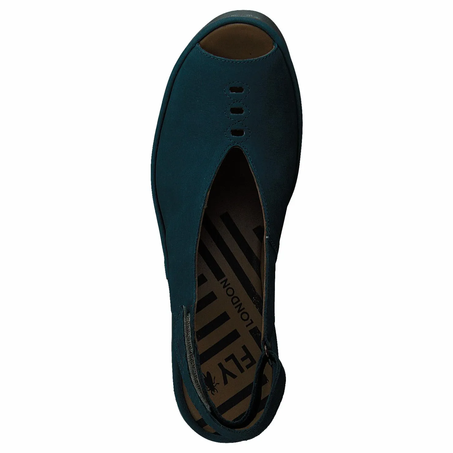 Fly London Baye386fly Teal Blå Online