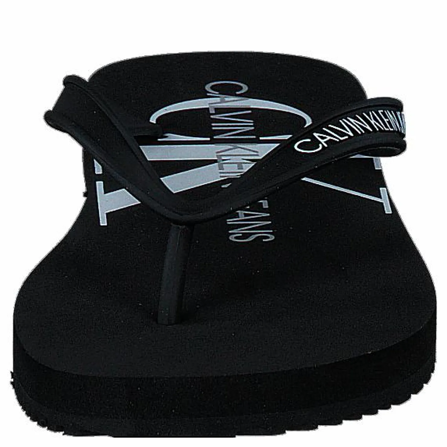 Calvin Klein Beach Sandal Monogram Tpu Black Svart Best