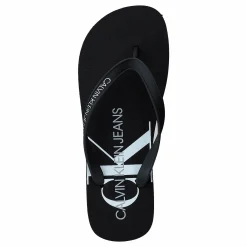 Calvin Klein Beach Sandal Monogram Tpu Black Svart Best