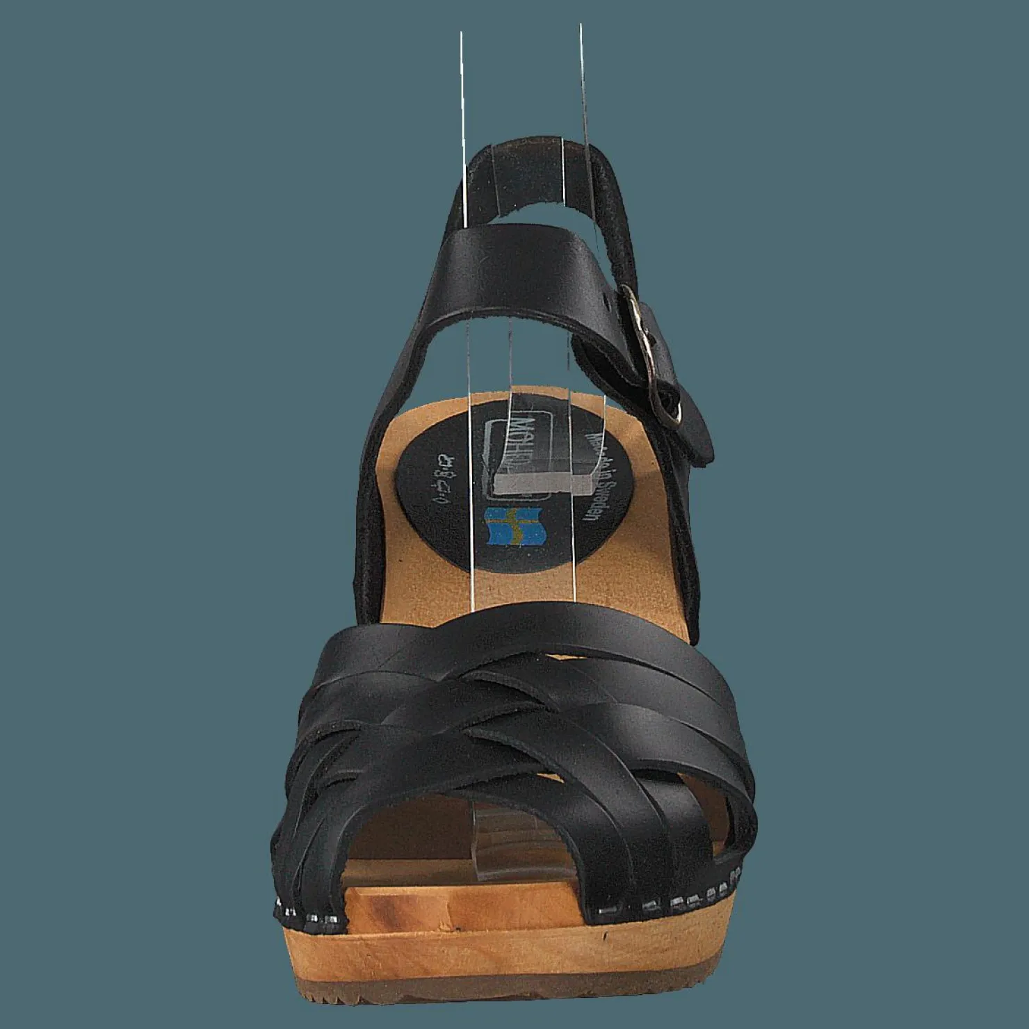 Mohedatoffeln BETTY FLEX Pull Up Brun och Svart Clearance