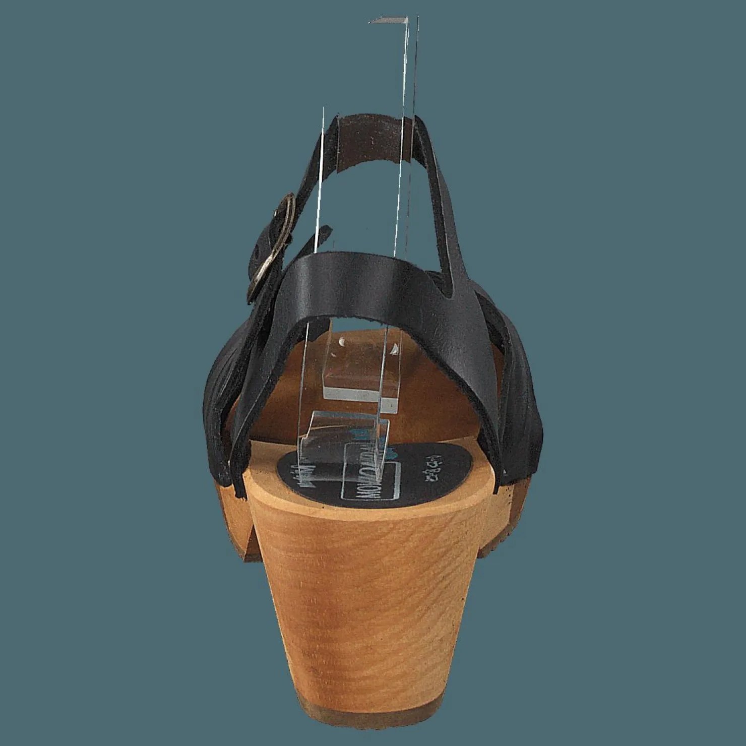 Mohedatoffeln BETTY FLEX Pull Up Brun och Svart Clearance