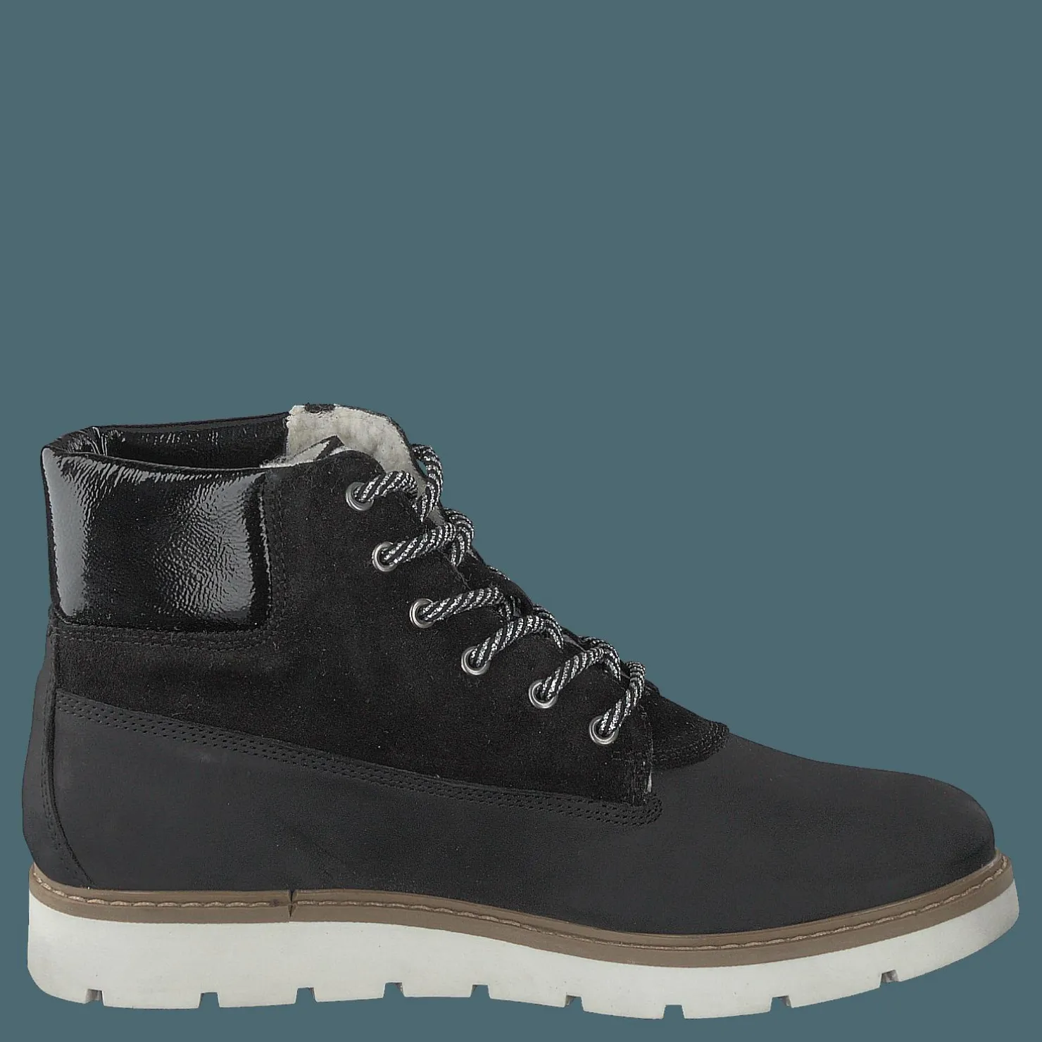 Bianco Biaanli Winter Wedge Boot Black Svart Outlet