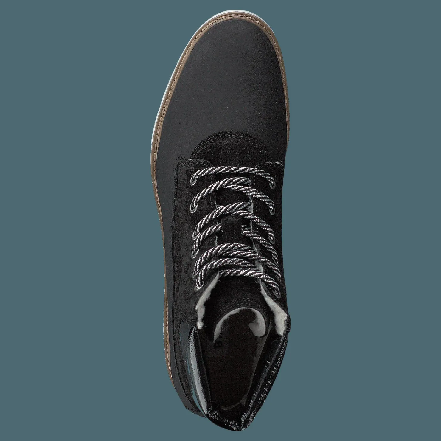 Bianco Biaanli Winter Wedge Boot Black Svart Outlet