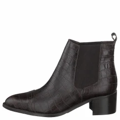 Bianco Biacarol Croco Dress Chelsea Dark Brown Grå Clearance