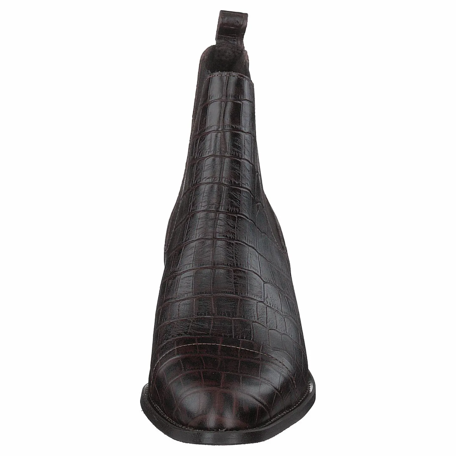 Bianco Biacarol Croco Dress Chelsea Dark Brown Grå Clearance