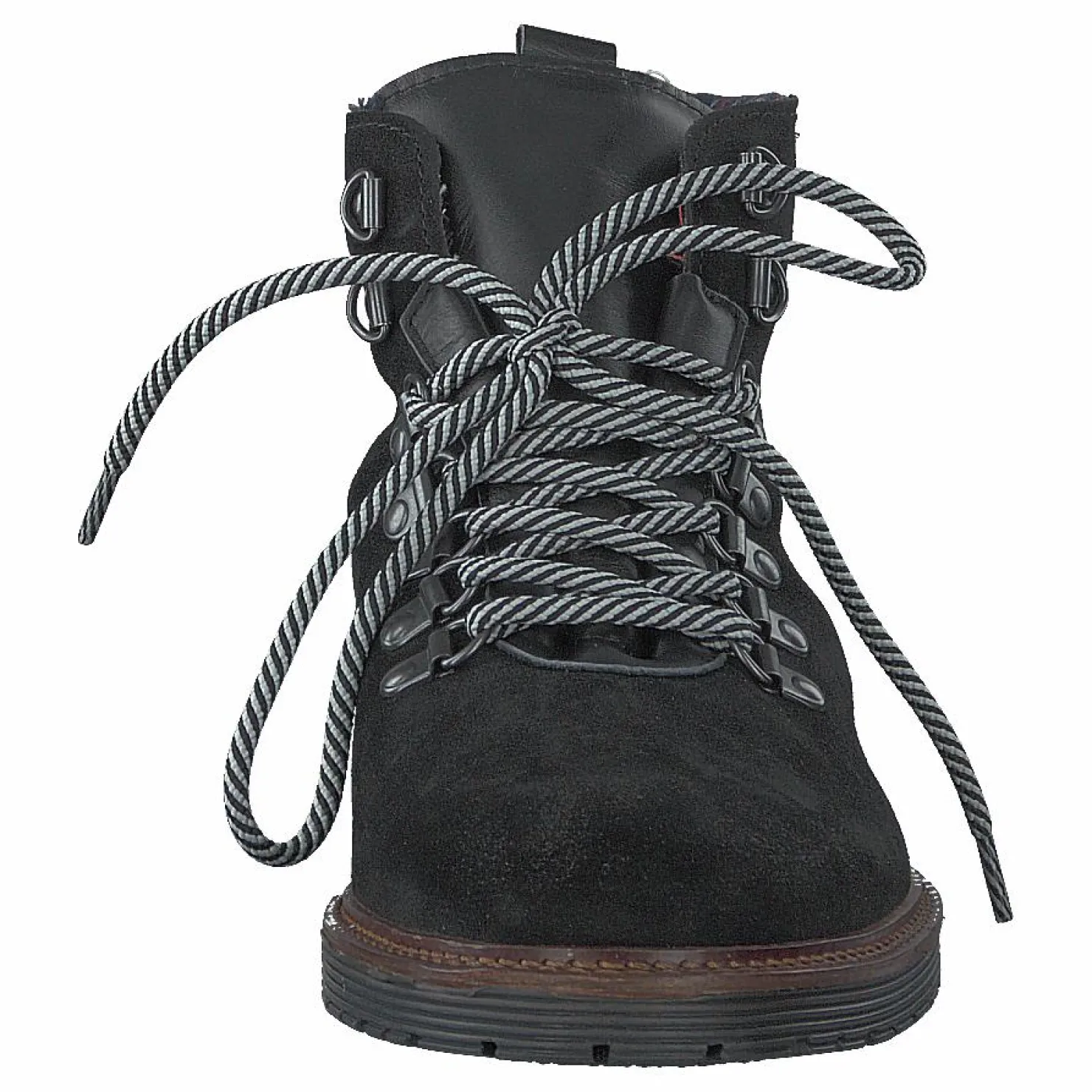 Bianco Biacarrick Suede Boot Black Svart