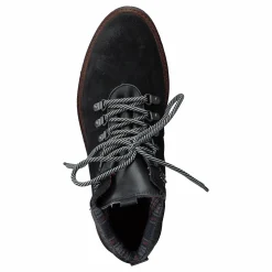 Bianco Biacarrick Suede Boot Black Svart