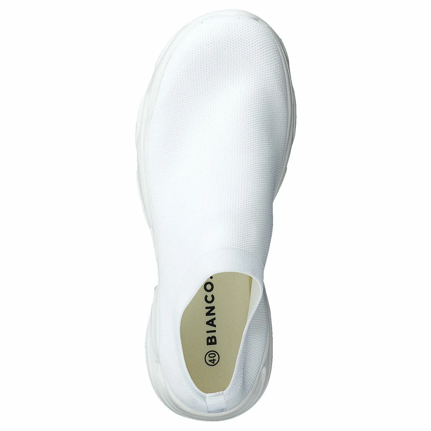 Bianco Biacase Knit Sneaker 804 White 4 Vit Sale