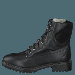 Bianco Biacheryl Winter Warm Boot Black Svart Best