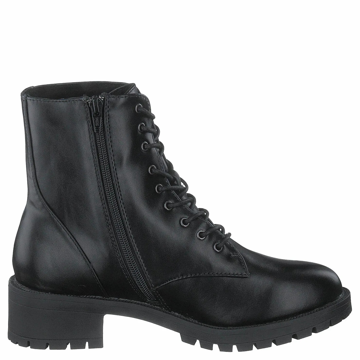 Bianco Biaclaire Laced-up Boot Black Svart Online