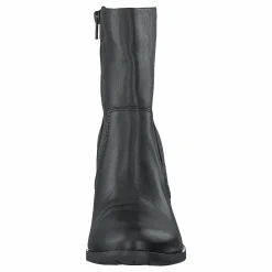 Bianco Biacofia Leather Boot Black Svart Online