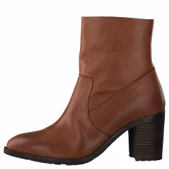 Bianco Biacofia Leather Boot Cognac Brun New