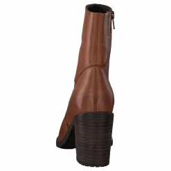 Bianco Biacofia Leather Boot Cognac Brun New