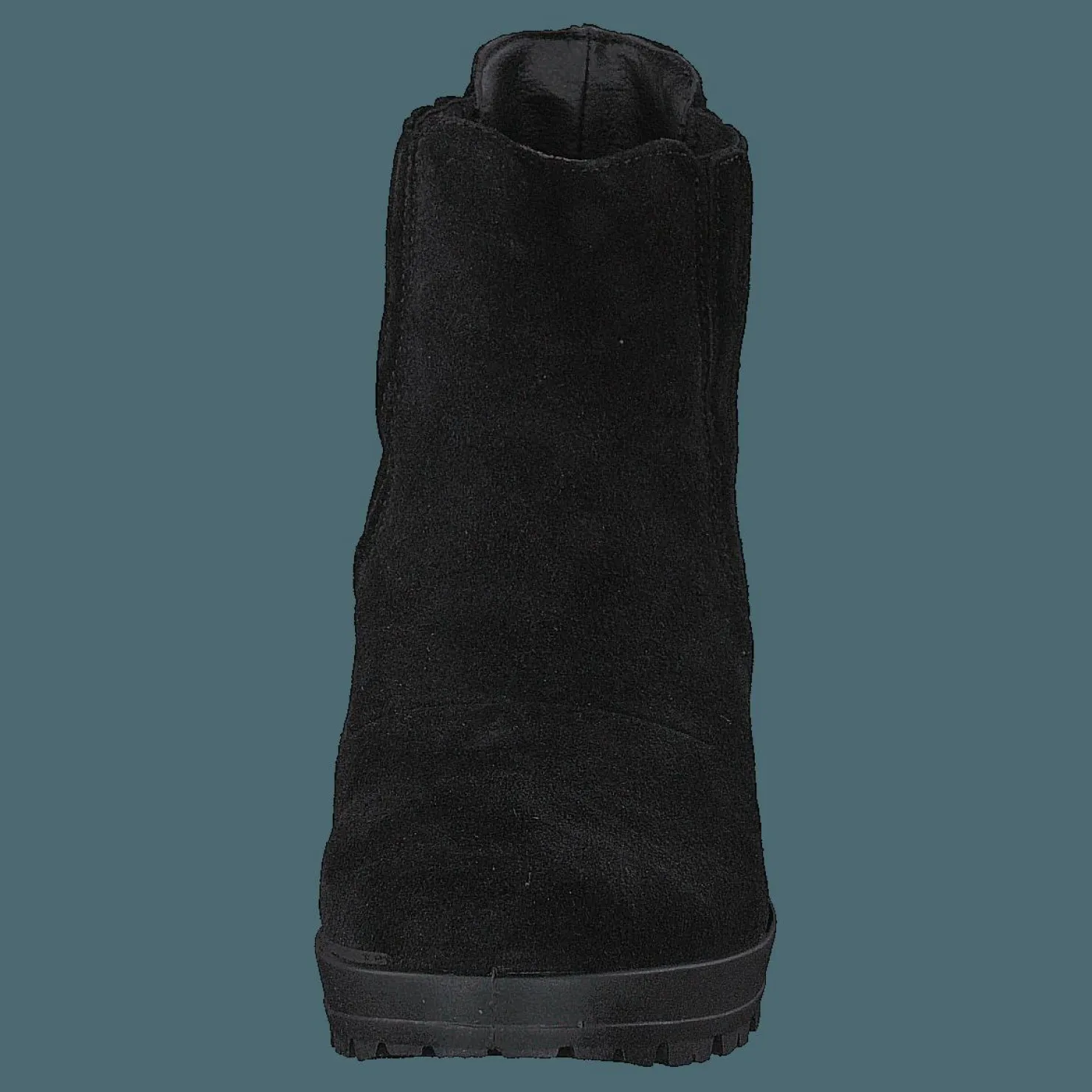 Bianco Biacorvina Suede Boot Black Svart Hot