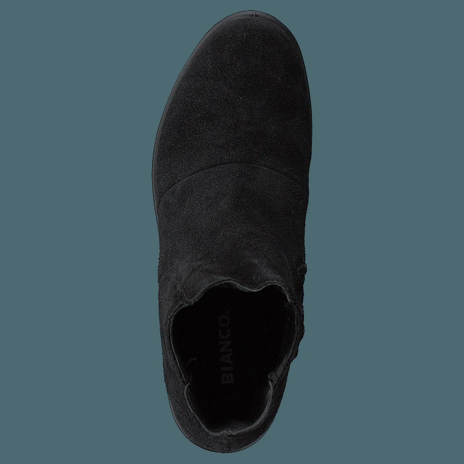 Bianco Biacorvina Suede Boot Black Svart Hot