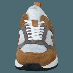 Bianco Biadakota Suede Sneaker 221 Medium Brown Grå och Brun Discount