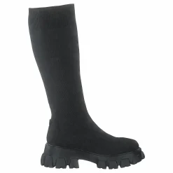 Bianco Biaprima Knee High Sock Boot K Black Svart Outlet