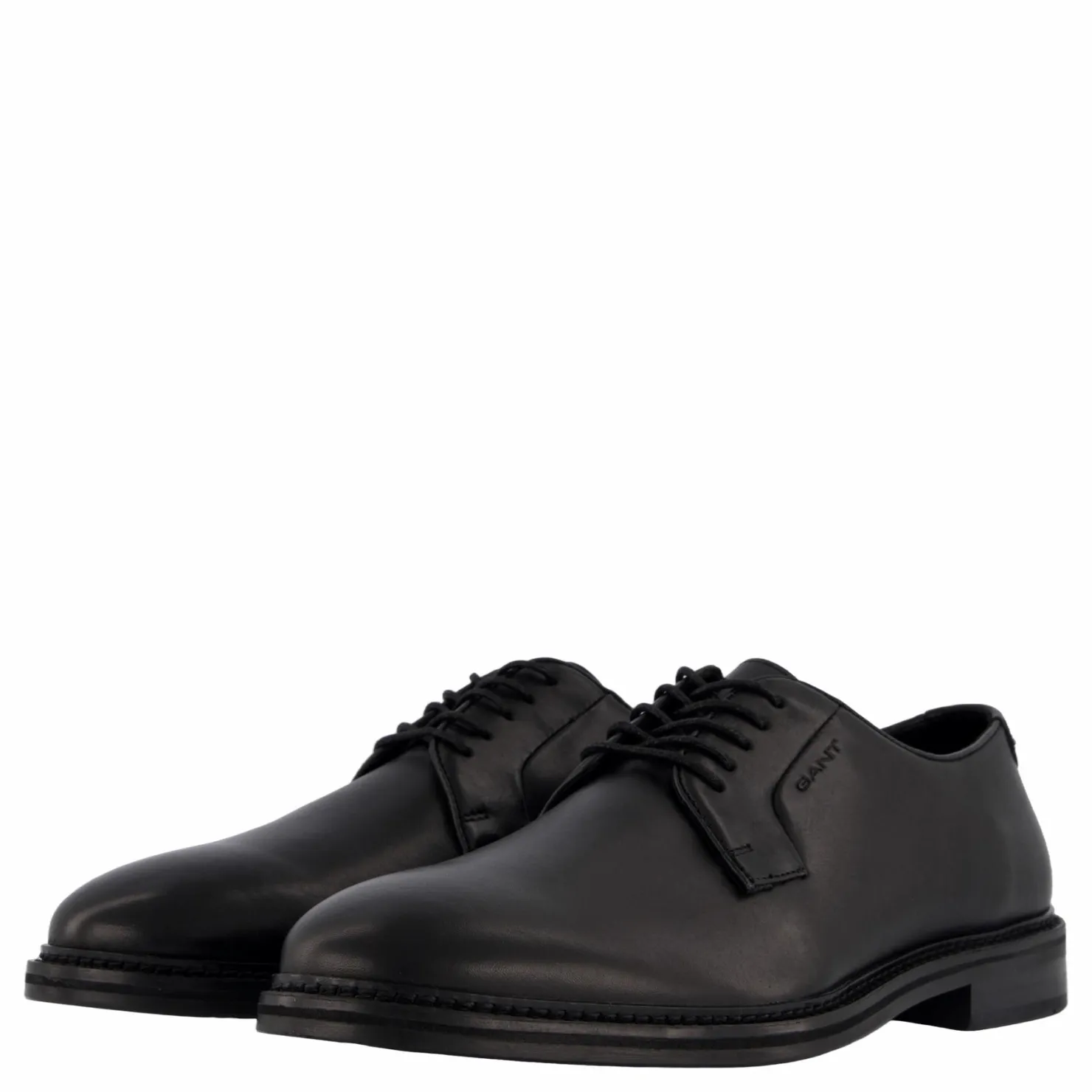 Gant Bidford Low Lace Shoe Black Svart