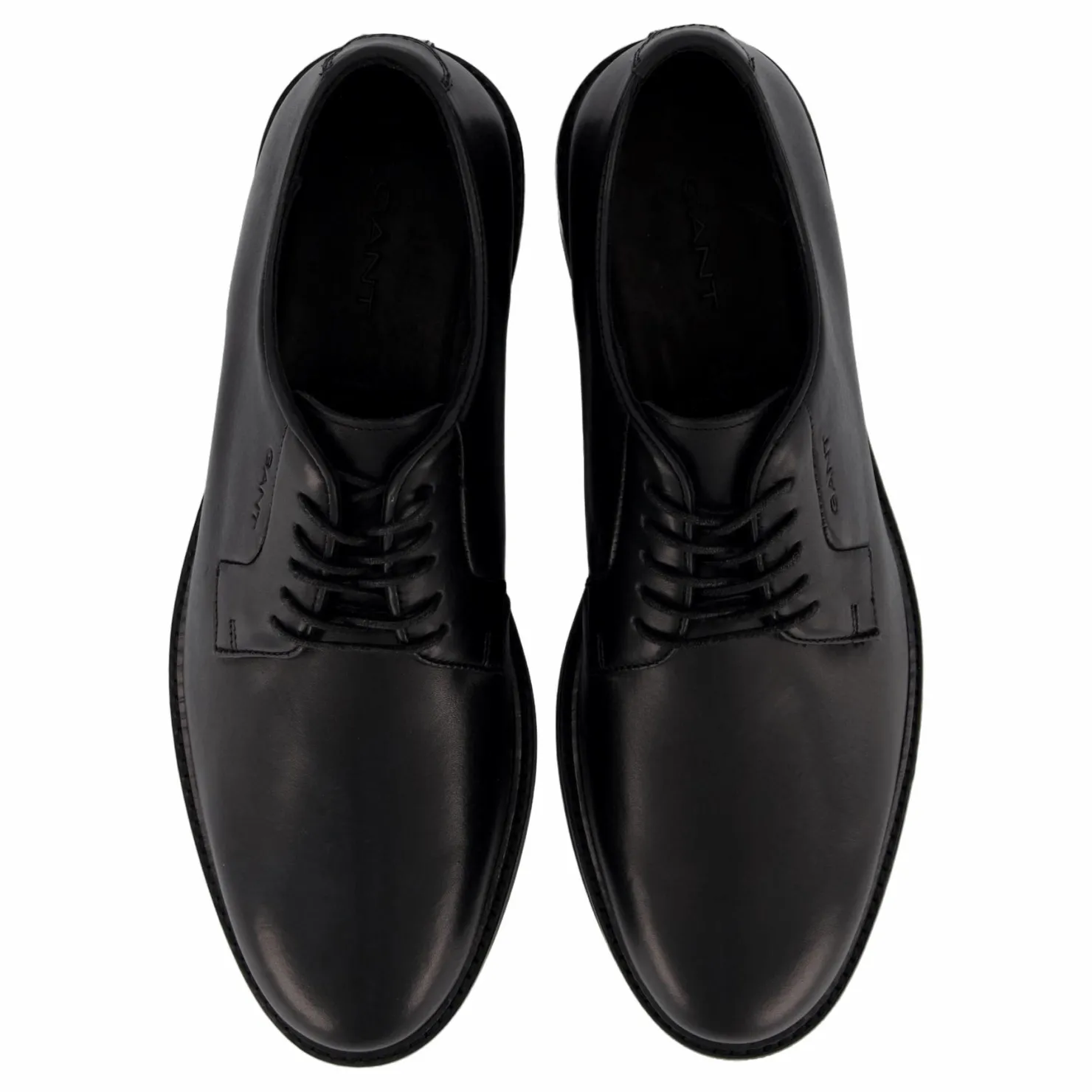 Gant Bidford Low Lace Shoe Black Svart